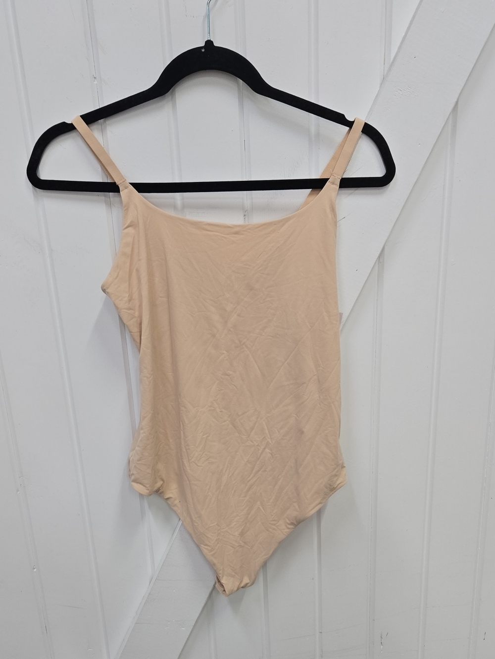Auden Nude Slim Strap Bodysuit
